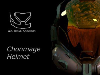 HALO Chonmage Helmet 3d print file