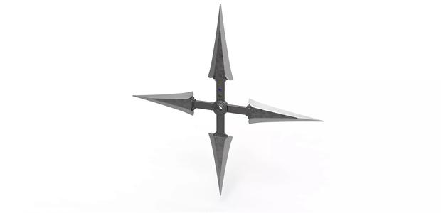 Juji Shuriken from the game Final Fantasy 7 Remake