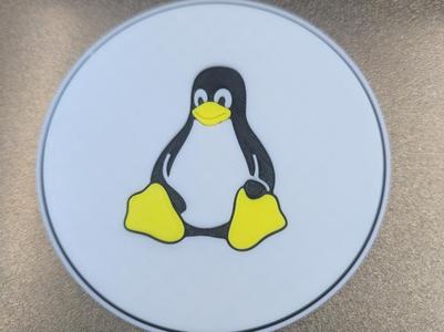 Linux - Tux - Coaster 