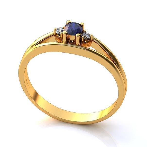 Solitaire Diamond Ring S235