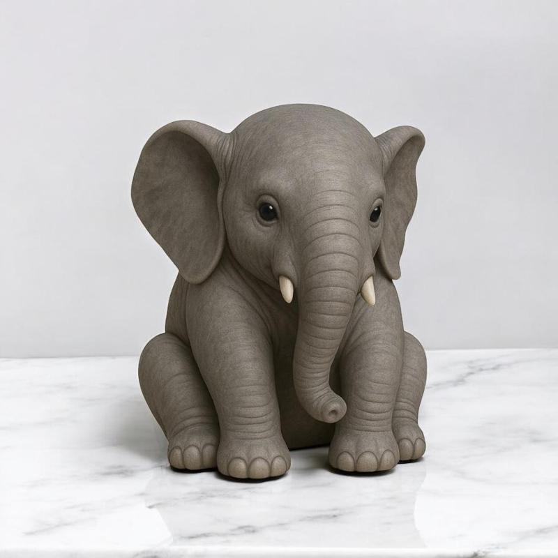 Elephant Figurine