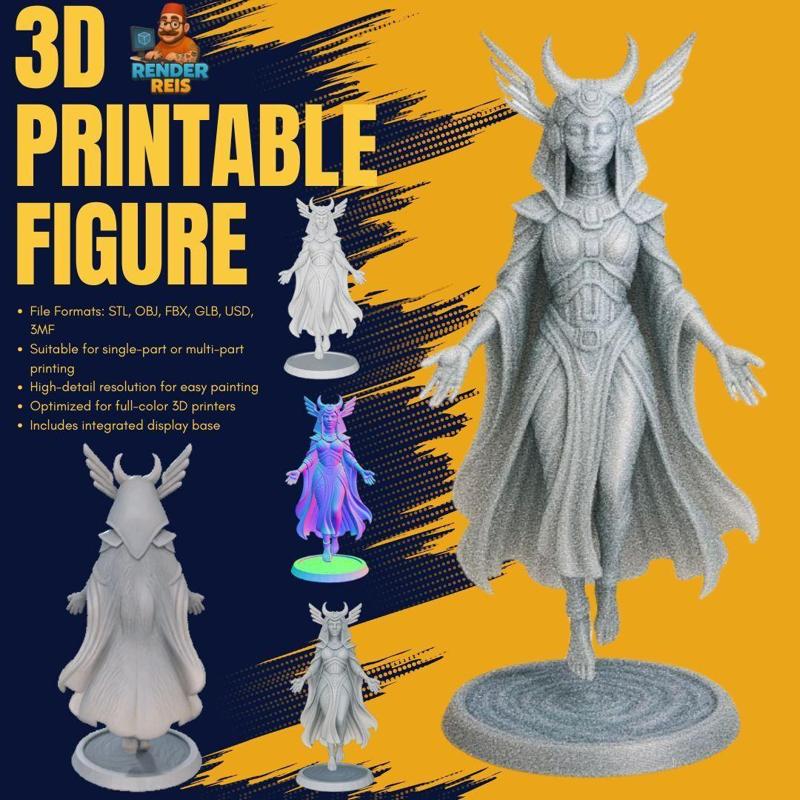 Blessing of the Moon Goddess: Mystic Guardian Statue (Koza Design Collection)