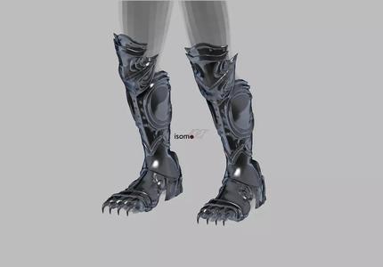 Male Viera Default Cosplay Leg Armor - FFXIV by SquareEnix
