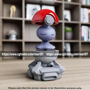 Shuppet in the Pokeball from pokemon