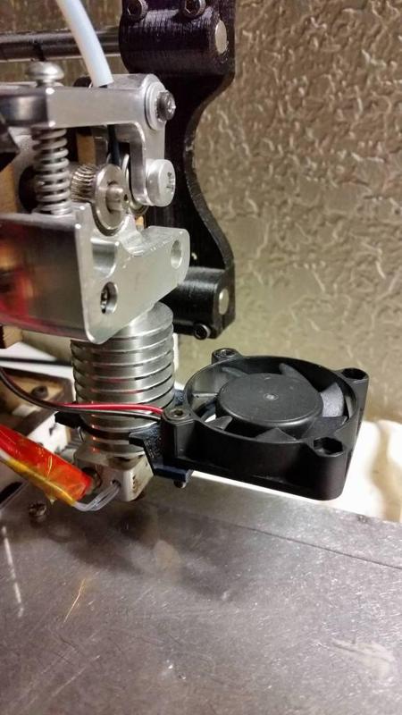 Fan Plate for Finned HotEnds