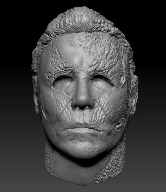 Michael Meyers from Halloween head sculpt for figure