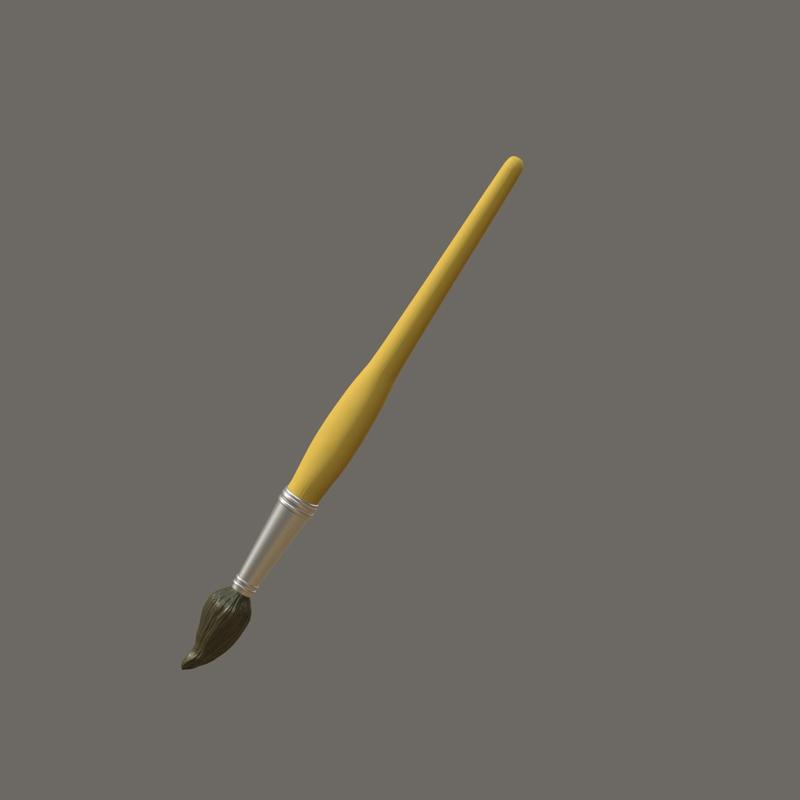 Paint  Brush model