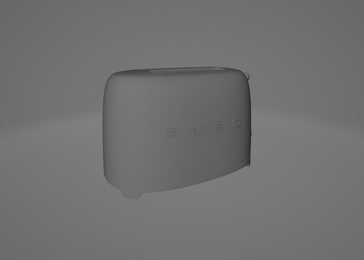 Smeg Toaster – 3D Printable Retro Kitchen Appliance Model