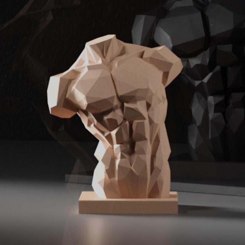 Torso art statue
