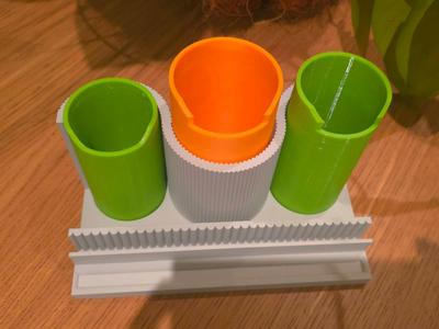 Desk organiser "mesh geo"