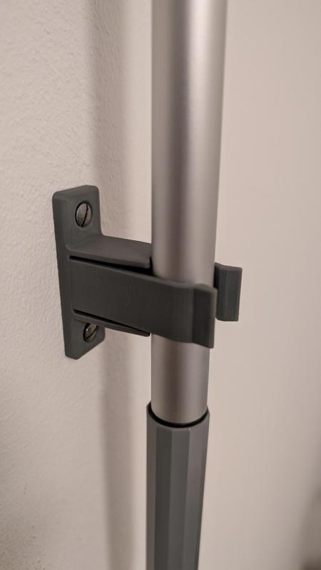 Crank holder practical wall bracket for Jalousin crank rod