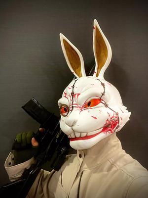White Rabbit Mask - Devil may Cry - Halloween Cosplay