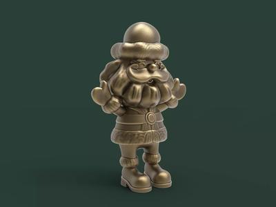 christmas sanda clase 3d model