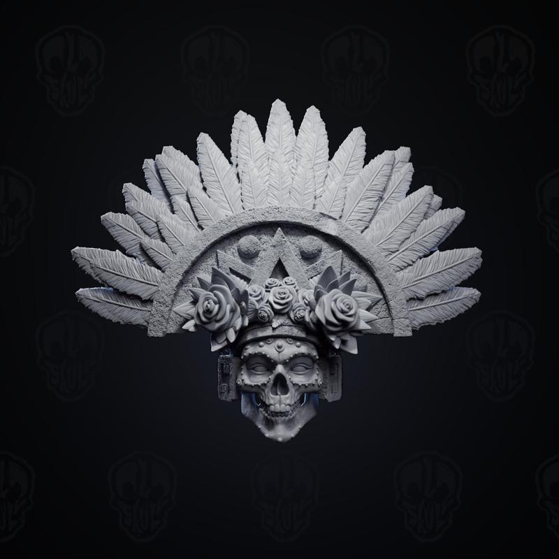 Mictecacihuatl custom head