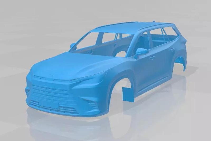 Lexus TX 350h 2024 - Body Car STL Model