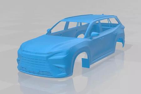 Lexus TX 350h 2024 - Body Car STL Model