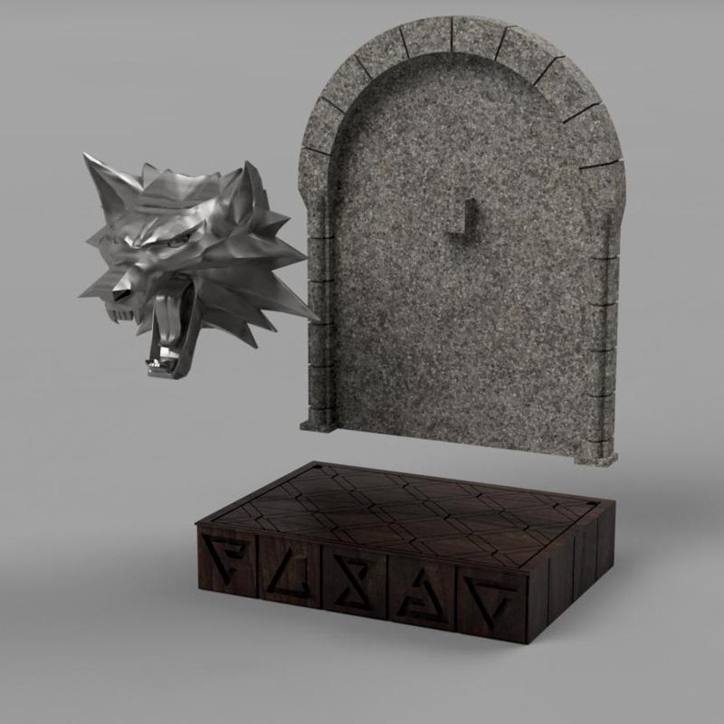 The Witcher Book Ends