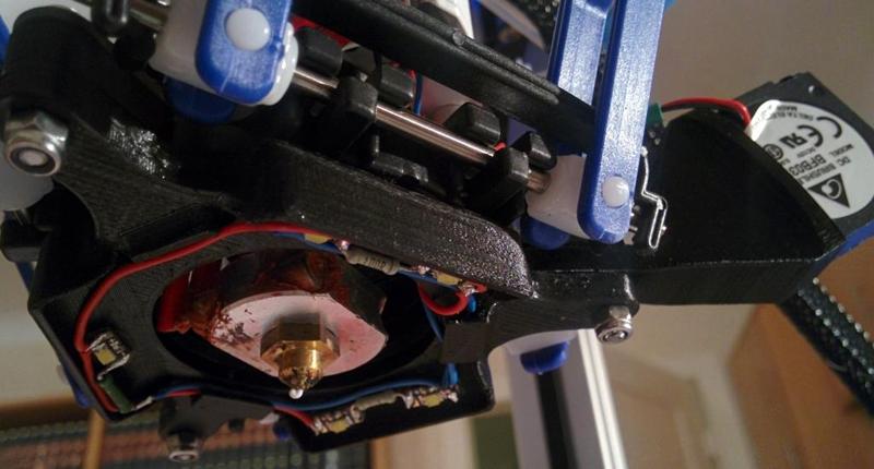 Orion Delta LED Mount and Fan Shroud