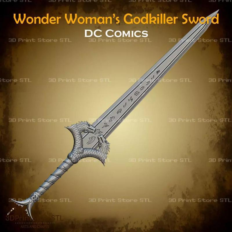Godkiller Sword Cosplay Wonder Woman - STL File