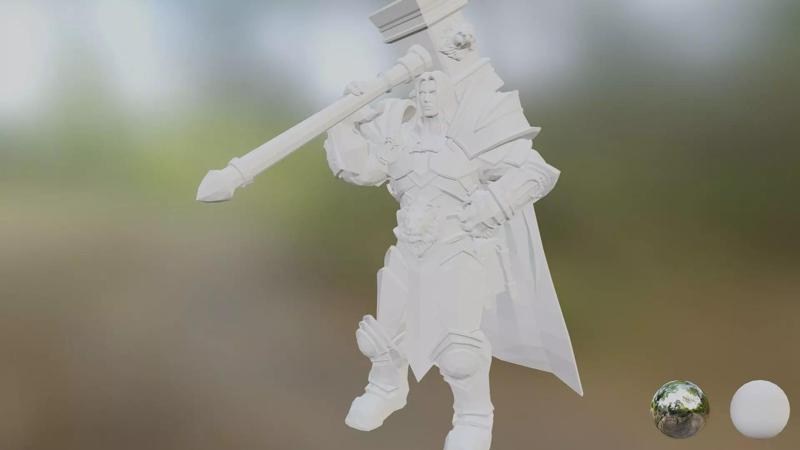 Warcraft 3 - Arthas paladin