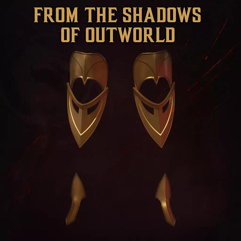 Mortal Kombat Mileena Leg Armour 3D DIGITAL DOWNLOAD