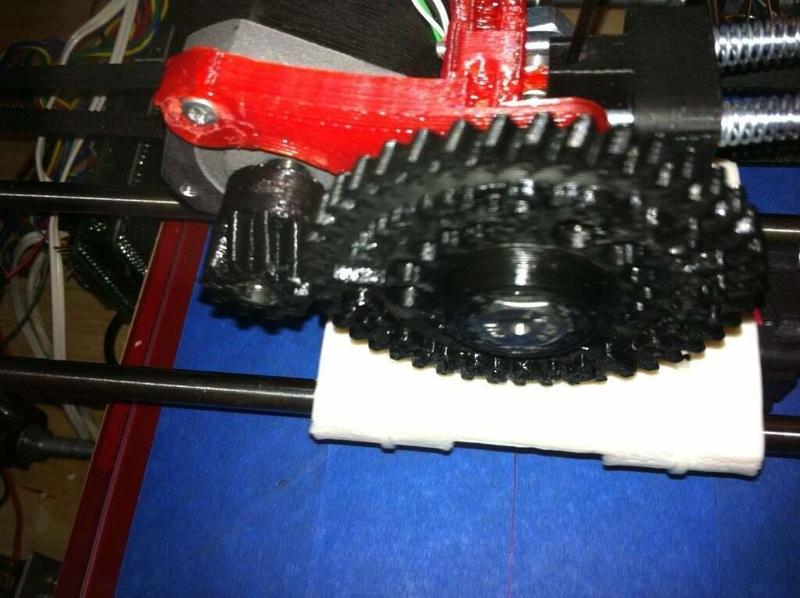 RepRap2 Idler Helix Spur Gears
