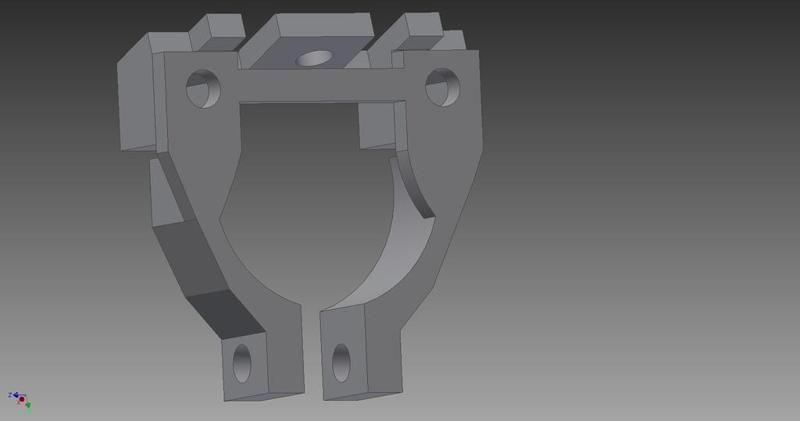 Camera Mount for NVIS ST-50 Head-Mounted Display