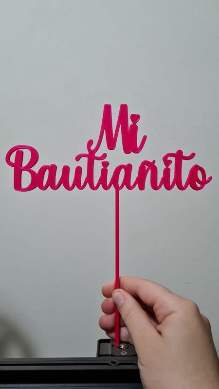 MY CHRISTENING CAKE TOPPER