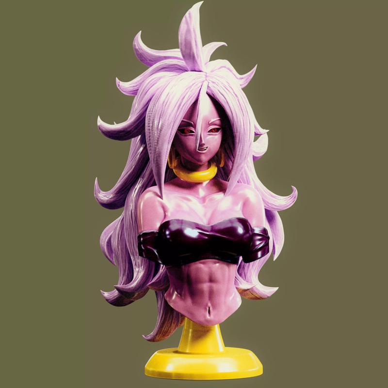 dragon ball androide 21 BUST