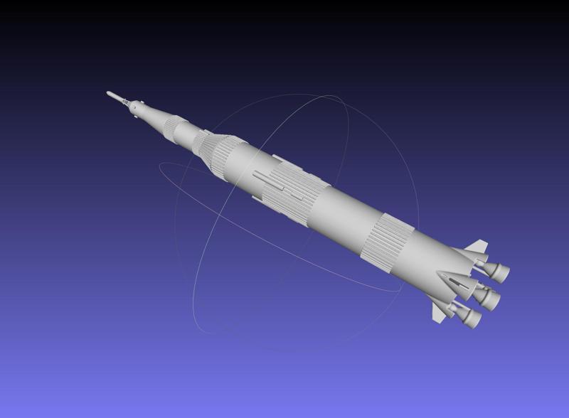 Saturn V Basic Miniature