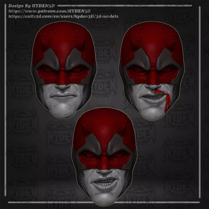 DareDevil Netflix Heads
