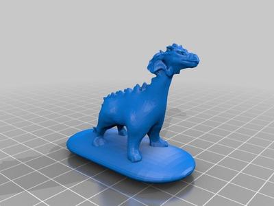 Hover-board Dragon