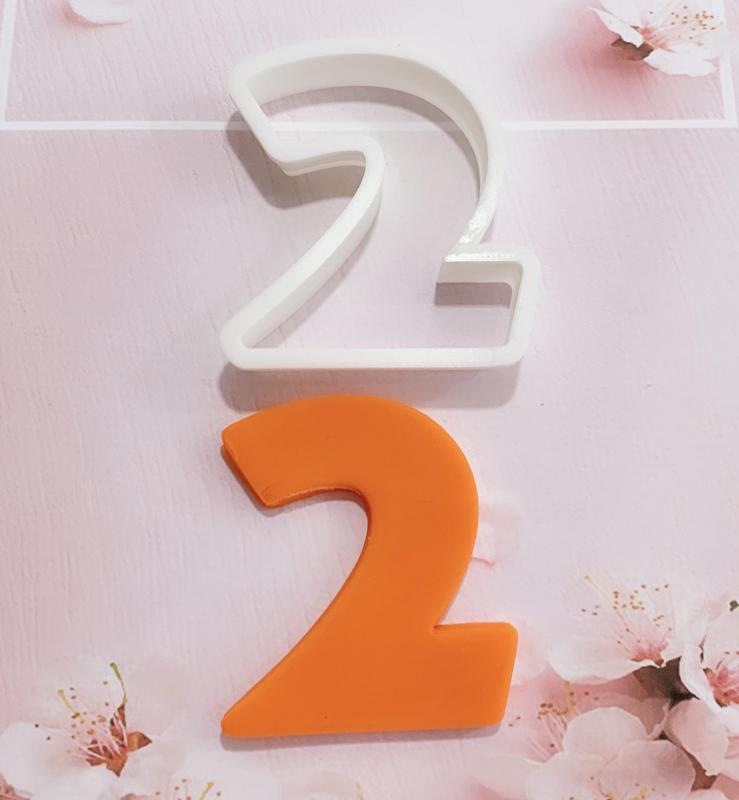 cookie cutter number two Mickey Mouse