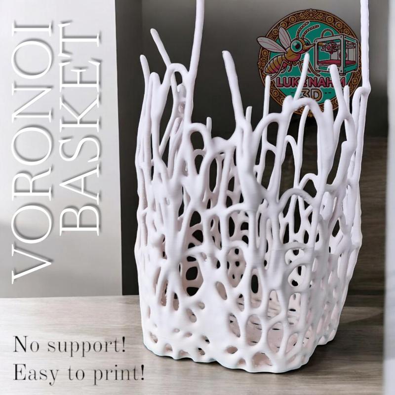 Voronoi (organic) Basket