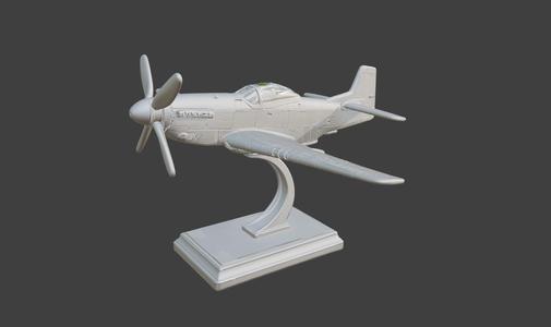 P-51D (Mustang) Statuette