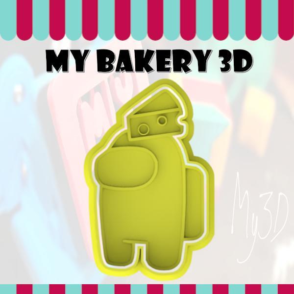 COOKIES CUTTER / EMPORTE-PIÈCE / COOKIE CUTTERS / FONDANT DE AMONG US