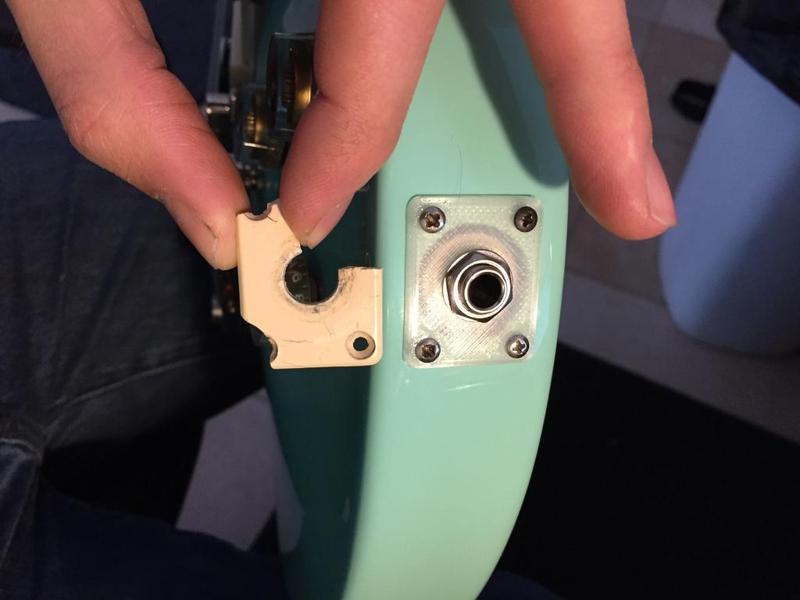 Replacement 3/4 Inch Jack Mount for Epiphone Les Paul