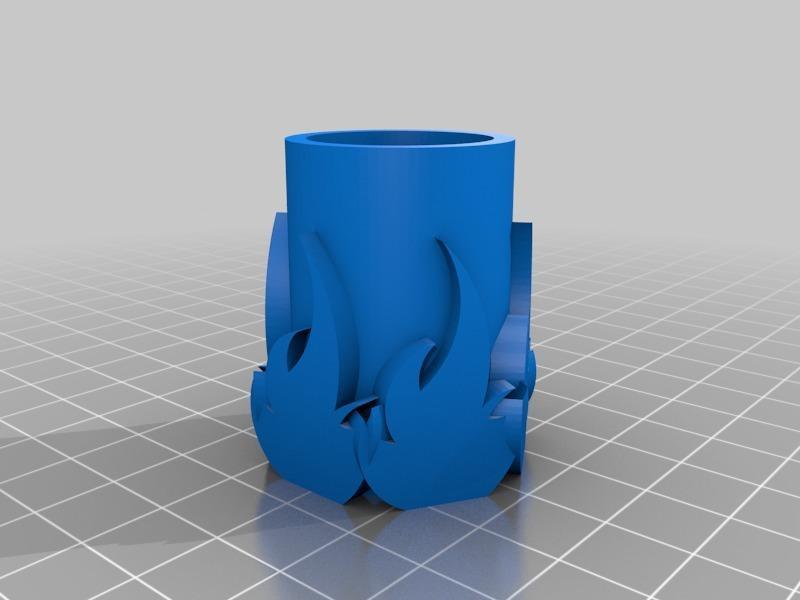 ego aio flame sleeve art