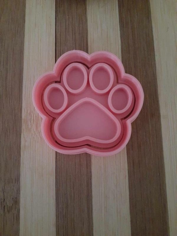 Doggie Footprint Cookie Cutter