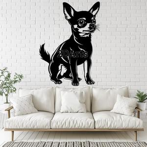 Shorthair Chihuahua 2D Wall Art/Window Art