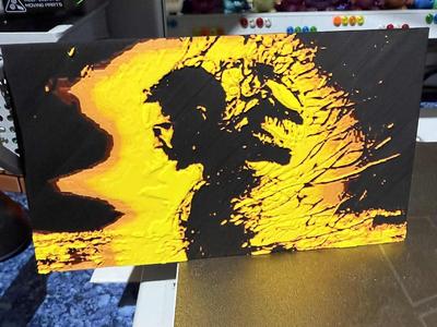 Venom The Last Dance Plaque (Chroma Canvas)