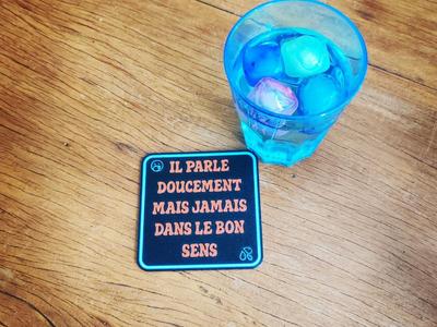 Humorous Coasters for Successful Aperitifs