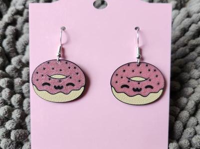 Kawaii Donut Earrings 