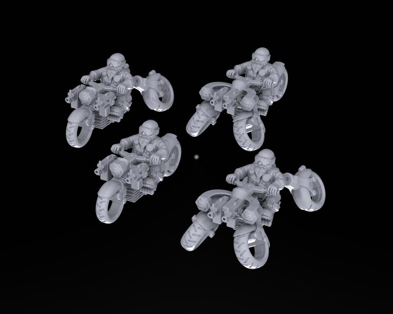 Tofty's Space Dwarf Electric Bike/Trike/Quad 28mm