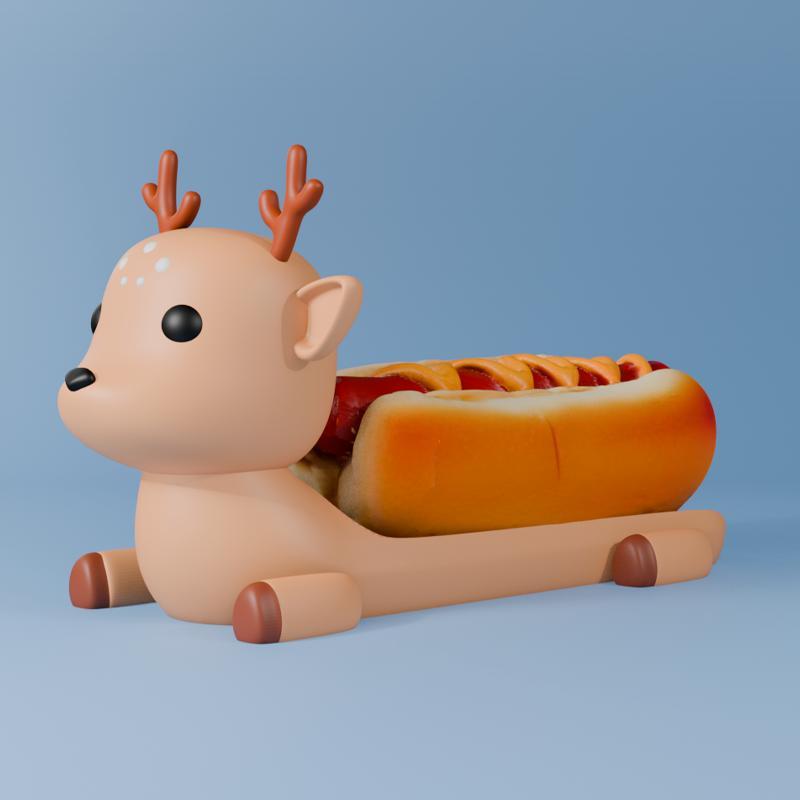 DEER FULL HOLDER (HOT-DOG)