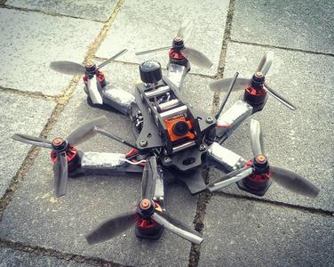 RotorX Raiju RX155 custom top for Swift Micro