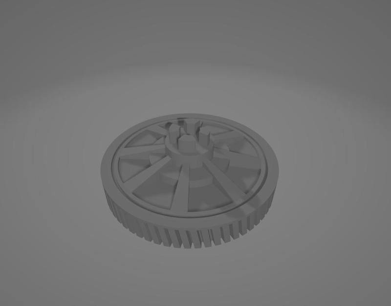 Electric motor gear for door