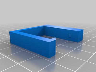 Adapter for German-Normal frames to Zander for beekeeping