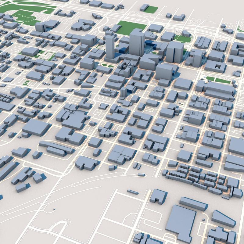 Omaha City in Nebraska USA