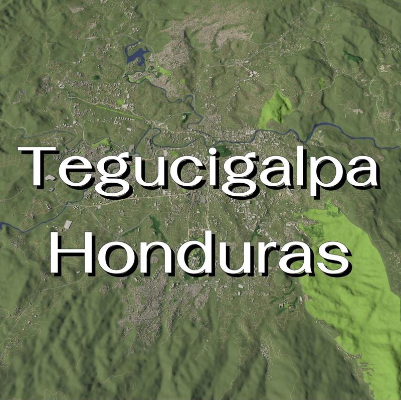 Tegucigalpa Honduras - city and urban